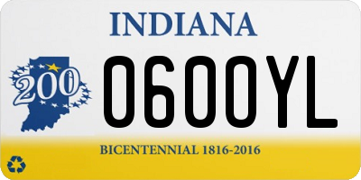 IN license plate 060OYL