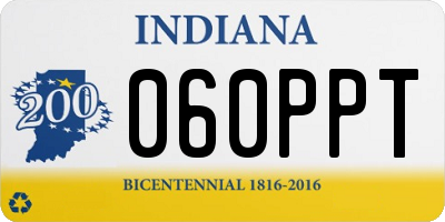 IN license plate 060PPT