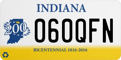 IN license plate 060QFN