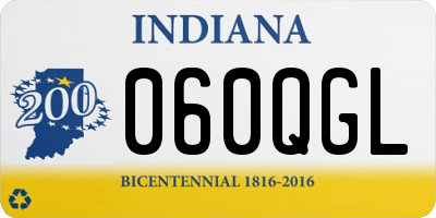 IN license plate 060QGL