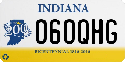 IN license plate 060QHG