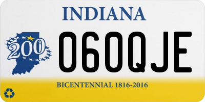 IN license plate 060QJE
