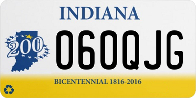 IN license plate 060QJG