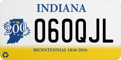 IN license plate 060QJL