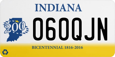 IN license plate 060QJN