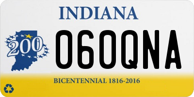 IN license plate 060QNA