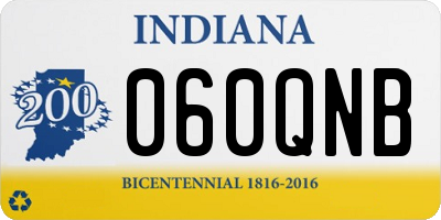 IN license plate 060QNB