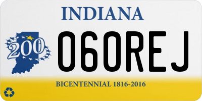 IN license plate 060REJ