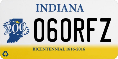 IN license plate 060RFZ