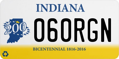 IN license plate 060RGN