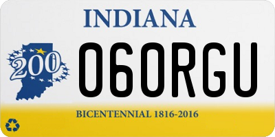 IN license plate 060RGU