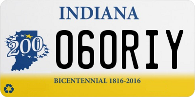 IN license plate 060RIY