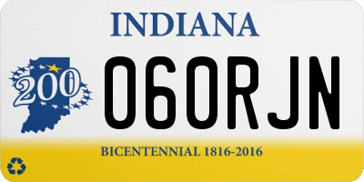 IN license plate 060RJN