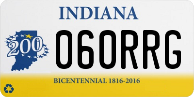 IN license plate 060RRG