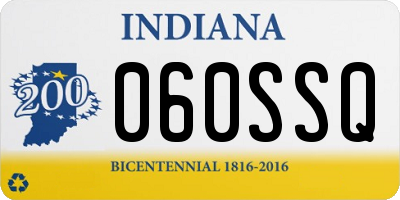 IN license plate 060SSQ