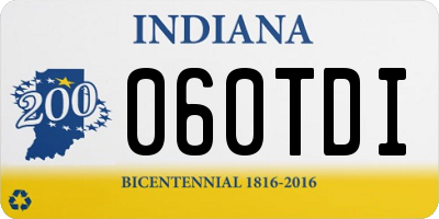 IN license plate 060TDI