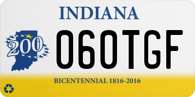 IN license plate 060TGF