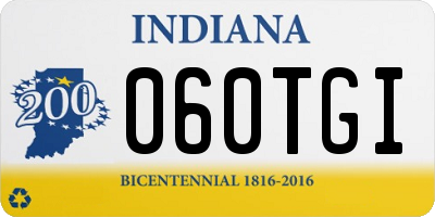 IN license plate 060TGI