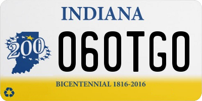 IN license plate 060TGO