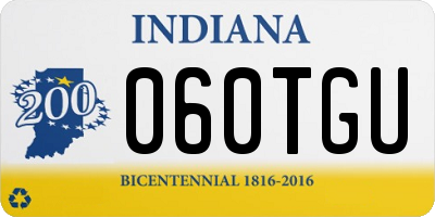IN license plate 060TGU