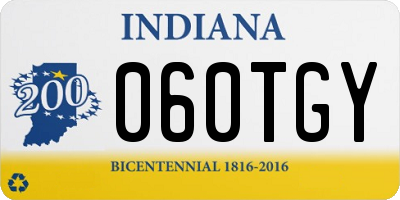IN license plate 060TGY