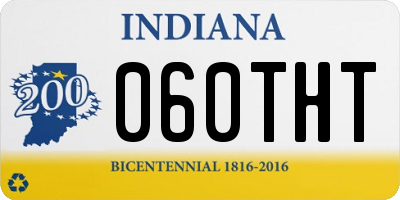 IN license plate 060THT