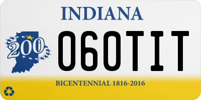 IN license plate 060TIT