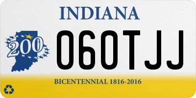 IN license plate 060TJJ