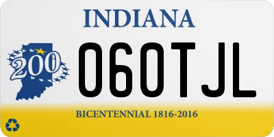 IN license plate 060TJL