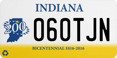 IN license plate 060TJN