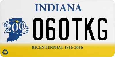 IN license plate 060TKG