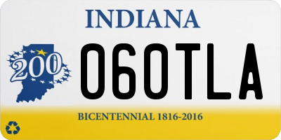 IN license plate 060TLA