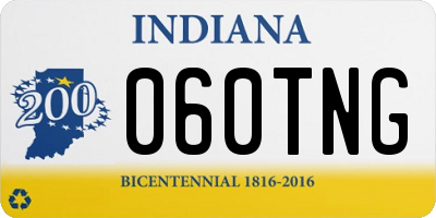 IN license plate 060TNG