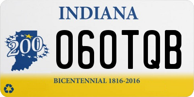 IN license plate 060TQB