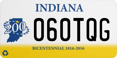 IN license plate 060TQG