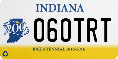 IN license plate 060TRT