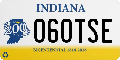 IN license plate 060TSE