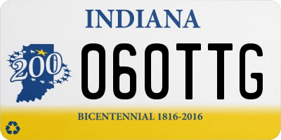 IN license plate 060TTG