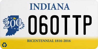 IN license plate 060TTP