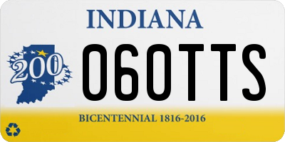 IN license plate 060TTS