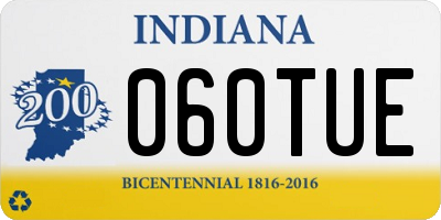 IN license plate 060TUE