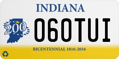 IN license plate 060TUI