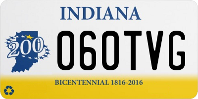 IN license plate 060TVG