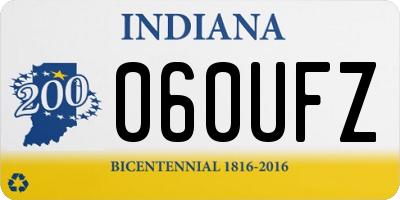 IN license plate 060UFZ