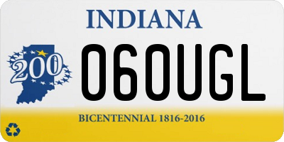 IN license plate 060UGL