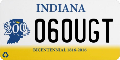 IN license plate 060UGT