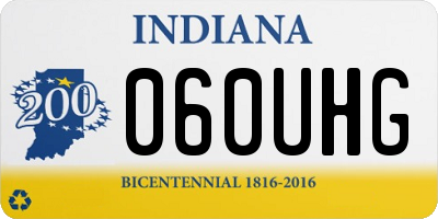 IN license plate 060UHG