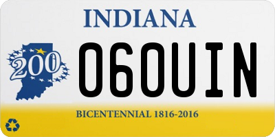 IN license plate 060UIN