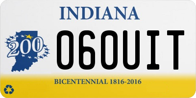 IN license plate 060UIT