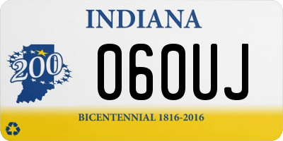 IN license plate 060UJ